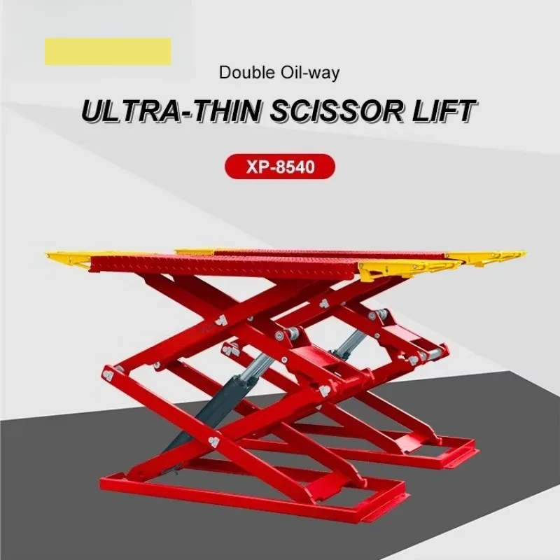 Auto Scissor Boom Garage Equipment Auto Body Tyre Maintenance Scissor Lift Car Lifting Machine