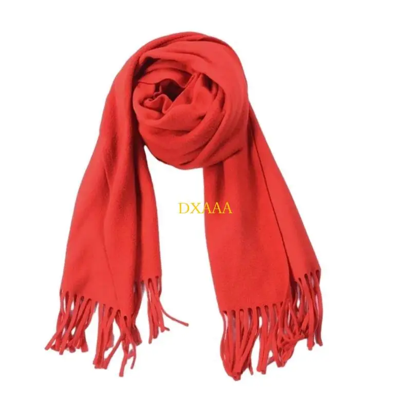

Scarfs Dxaa для женщин зимние теплые шарфы классические кисточки Клебки