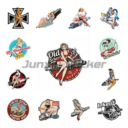 Retro Pin Up Girl Locker Toolbox Stickers Laptop Car Truck Bike Old School Car Stickers