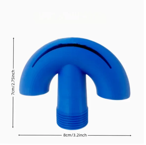 Swimming pool fountain aeration nozzle 3/4 inch universal, ground/underground swimming pool waterfall spray accessories