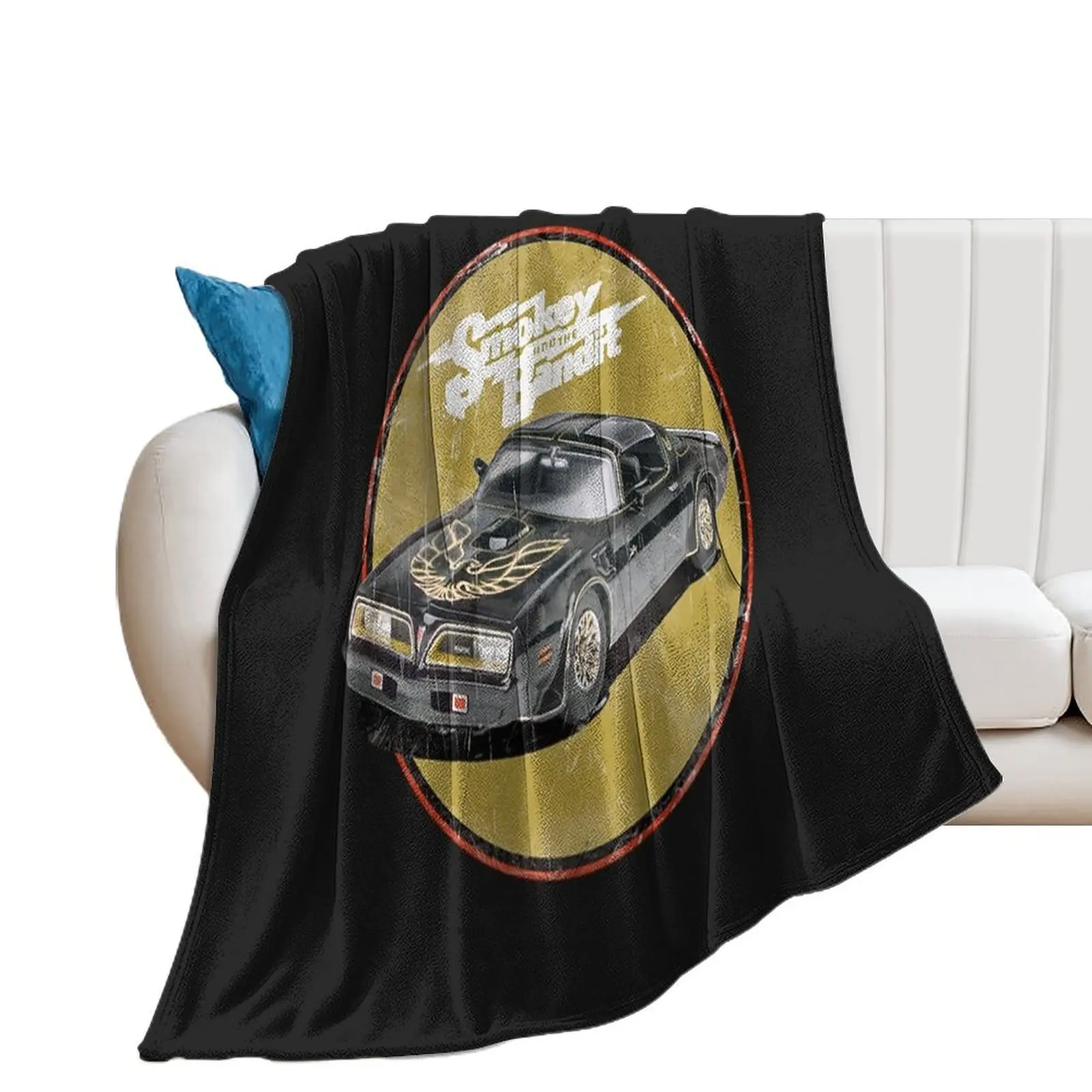 

Smokey And The Bandit T-Shirtdrive on the hell road Throw Blanket Plush Tourist Baby Thin Blankets