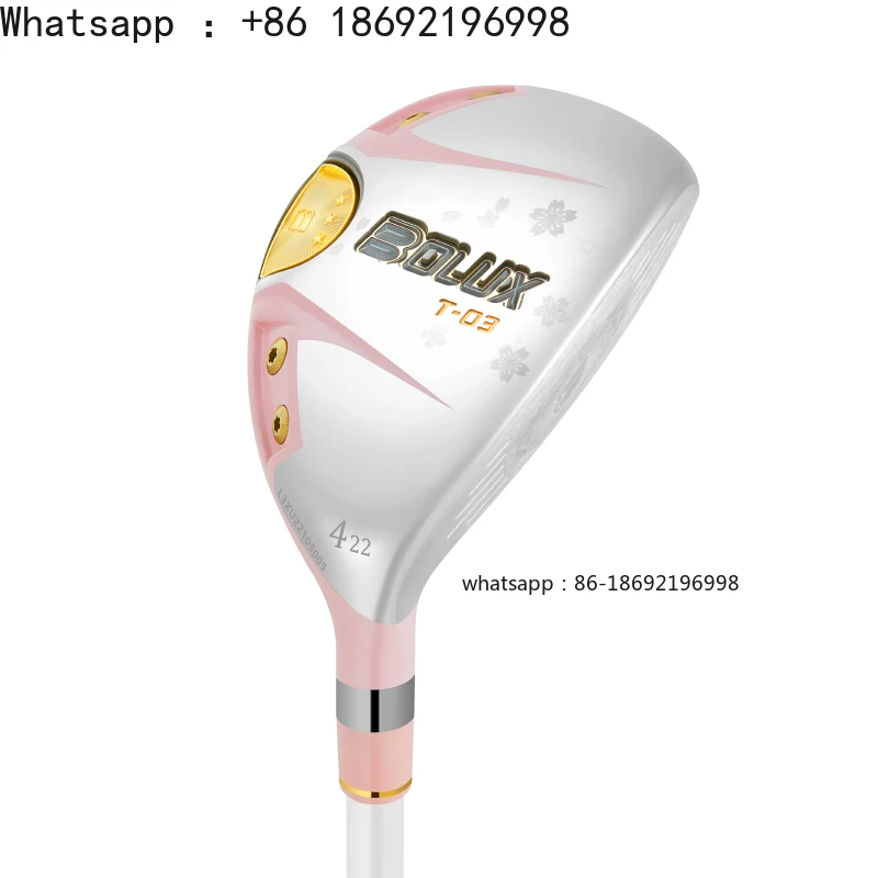 Nuevo Palo de Golf BOLUX Bolex T03 para Mujer, Hierro Madera, Color Sakura Powder, Multifuncional, Tipo Chicken Leg