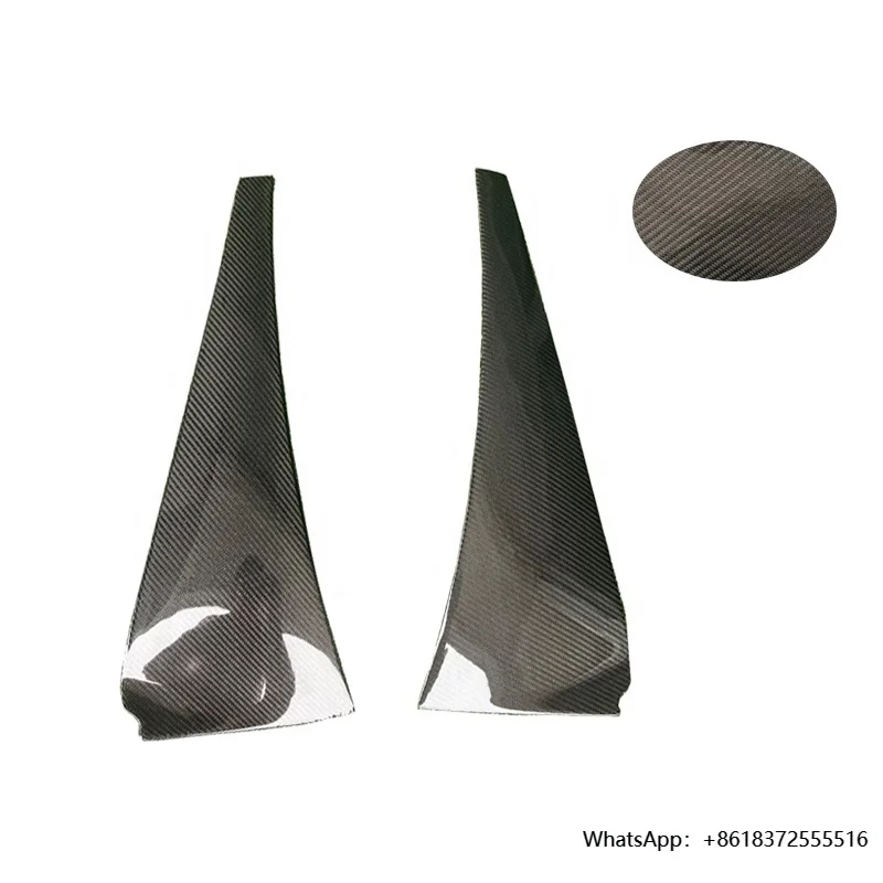 

Dry Carbon Fiber Air Vent Covers Side Fender Trims for Lexus GS GSF GS350 GS500 13-19 Pillar Cover