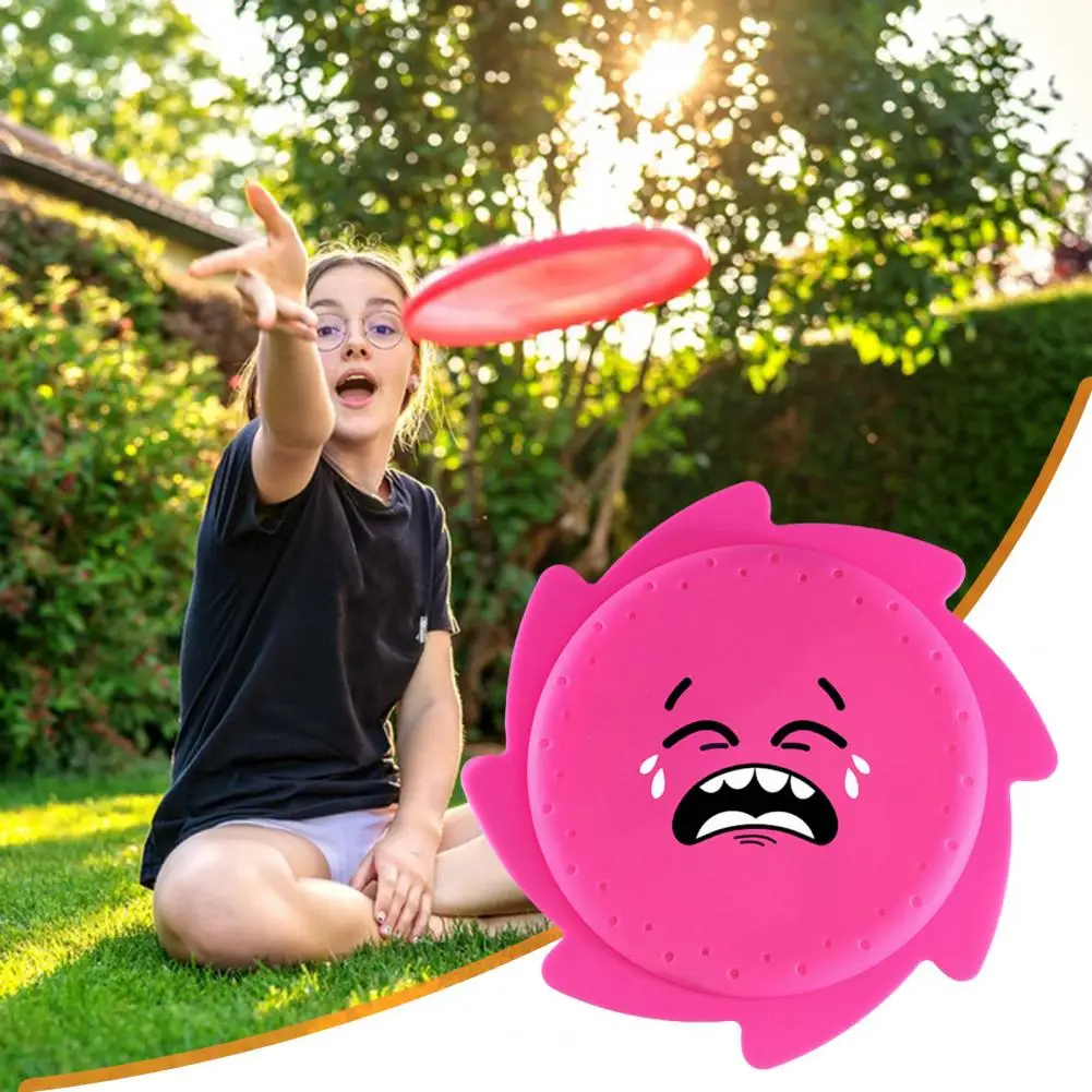 

Silicone Water Flying Disc Summer Outdoor Beach Garden Lawn Seaside Water Spray Splash Discs Toy for Parent-child Family Game