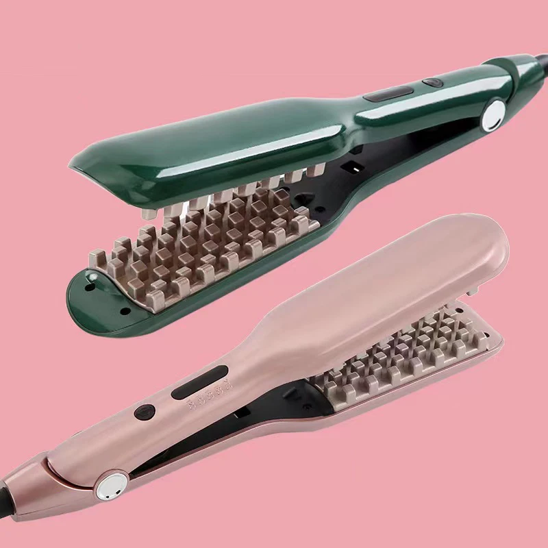 Fluffy Hair Curler Corrugated Curling Iron Ceramic Hair Crimper Volumizer Corn Perm Splint Hair Waver Curling Tongs Styling Tool