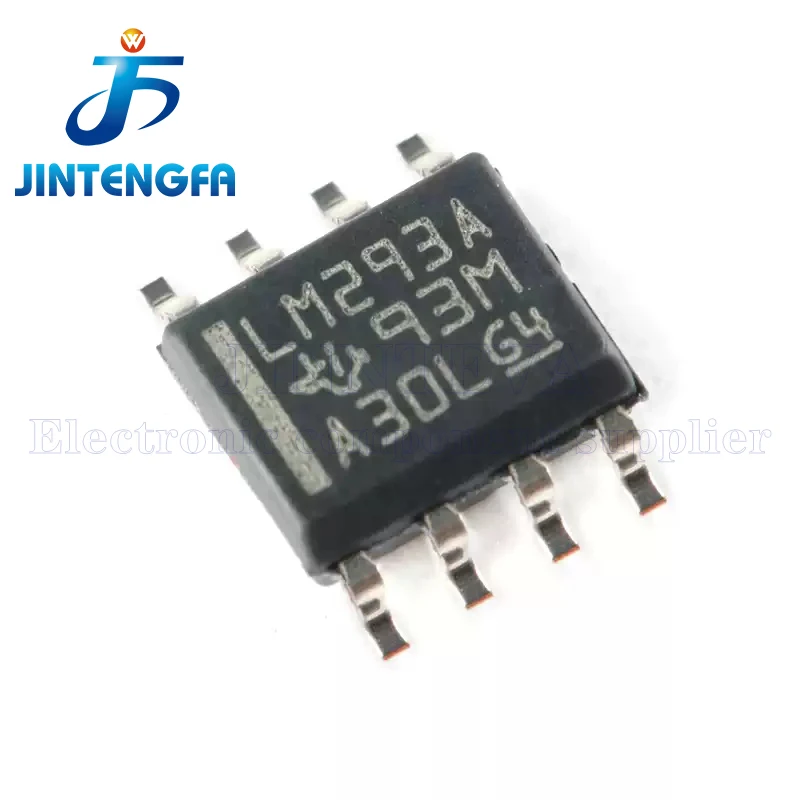 20PCS LM293ADR LM293A LM293 SOP-8 SMD Analog Comparators Dual Differential Comparator IC