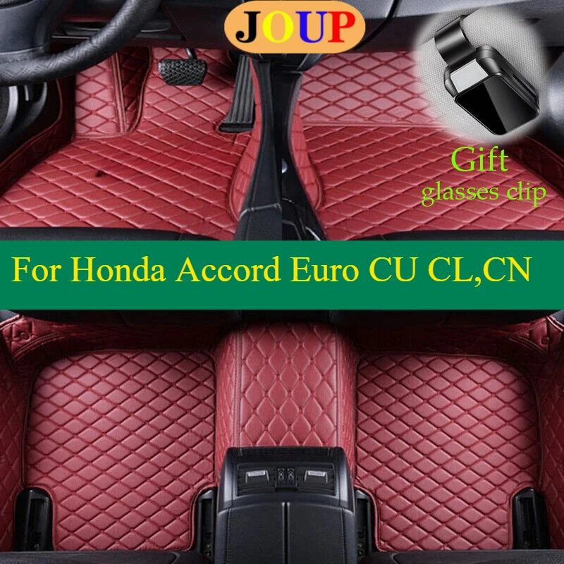 

For Honda Accord Euro CU CL,CN Car Floor Mats Custom All Weather Waterproof Carpets Covers Left /Right Hand Drive