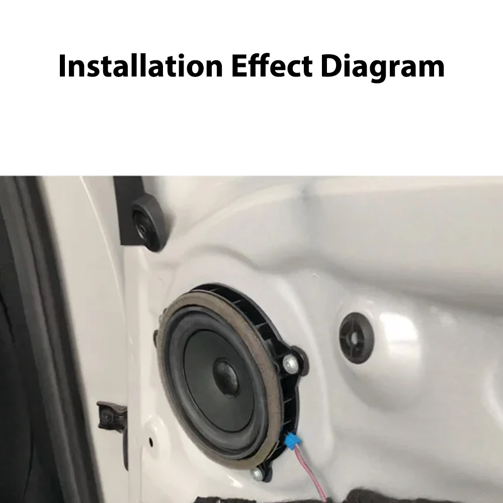 Für BMW 3er F30 F10 G20 4,5 Zoll Lautsprecherhorn für BMW G30 G01 F48 F20 F34 3GT X1 X2 F23 Türlautsprecher Mitteltöner – Detail 4