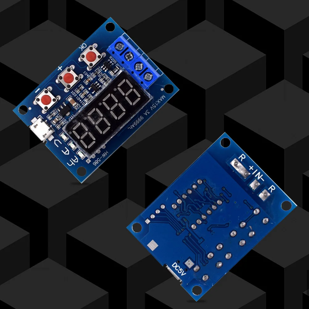 HW-586 Digital Battery Capacity Tester Board Module for 18650 Lithium Lead-Acid