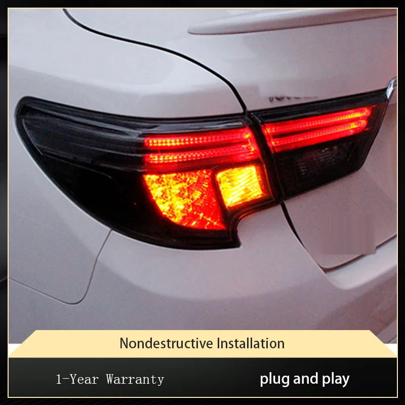 Car Lights For Toyota Mark X Reiz 2013-2019 LED Taillight Exterior Configure DRL Dynamic Signal Lamp Tool Accessories