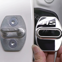 2pcs Car Interior Door Lock Buckle Protective for MG M G HS HS LOGO Car Styling Car Door Lock Cover Accessories