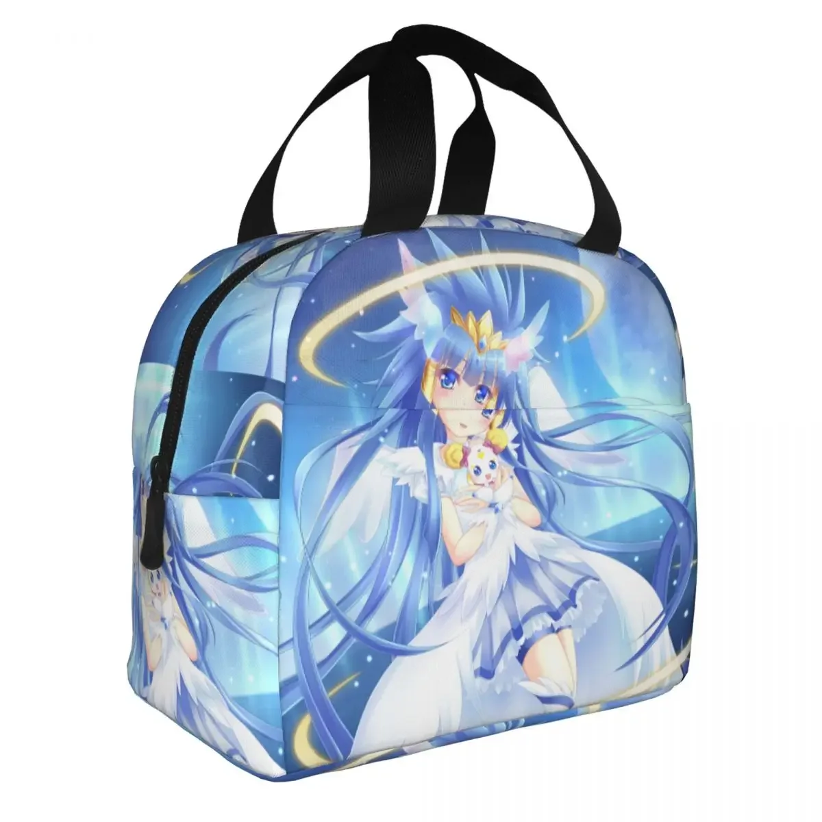 Smile Precure Аниме Изолированные сумки для обеда Glitter Force Yayoi Miyuki Nao Reika Akane Сумка-холодильник Tote Lunch Box Школа Открытый