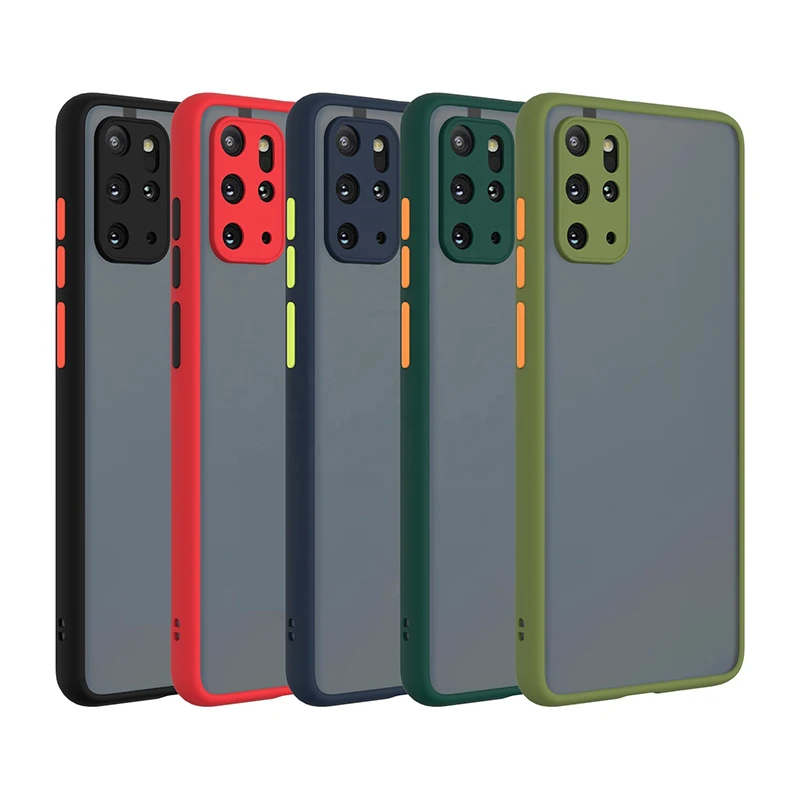 Armor Case for Samsung Galaxy Note 20 Ultra 8 9 10 Plus S20 S21 S22 Plus S23 S24 Ultra S20 Fe Contrast Shockproof Case