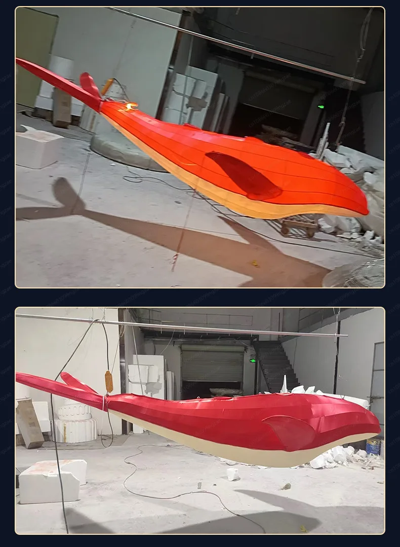 Dolfijn- en visvormige lantaarns voor buiten - Feestelijke decoratieve ornamenten in folkloristische stijl voor lantaarndisplays