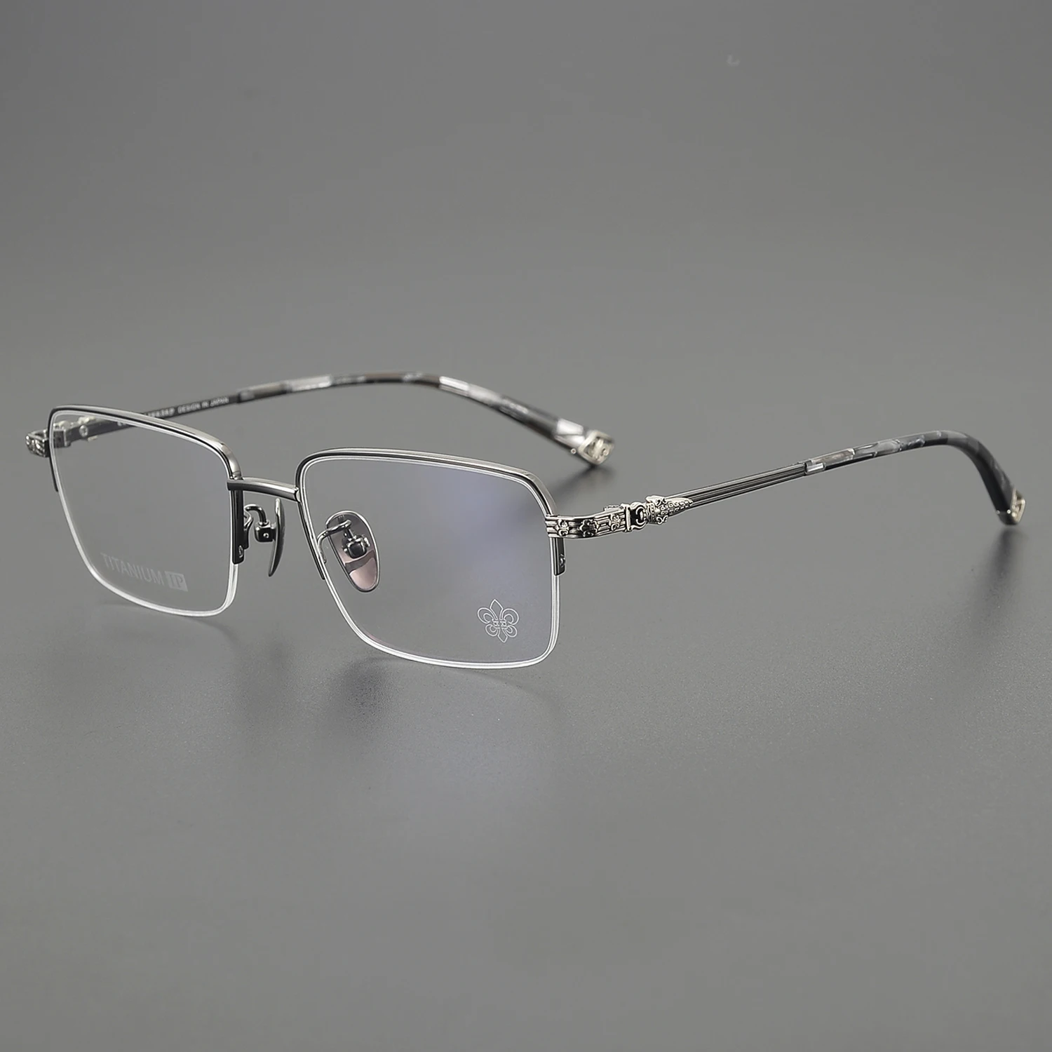 

CH8031 Ultra-light Circular Frame Prescription Glasses Titanium Can Be Matched With Blue Radiation Protection Business Unisex