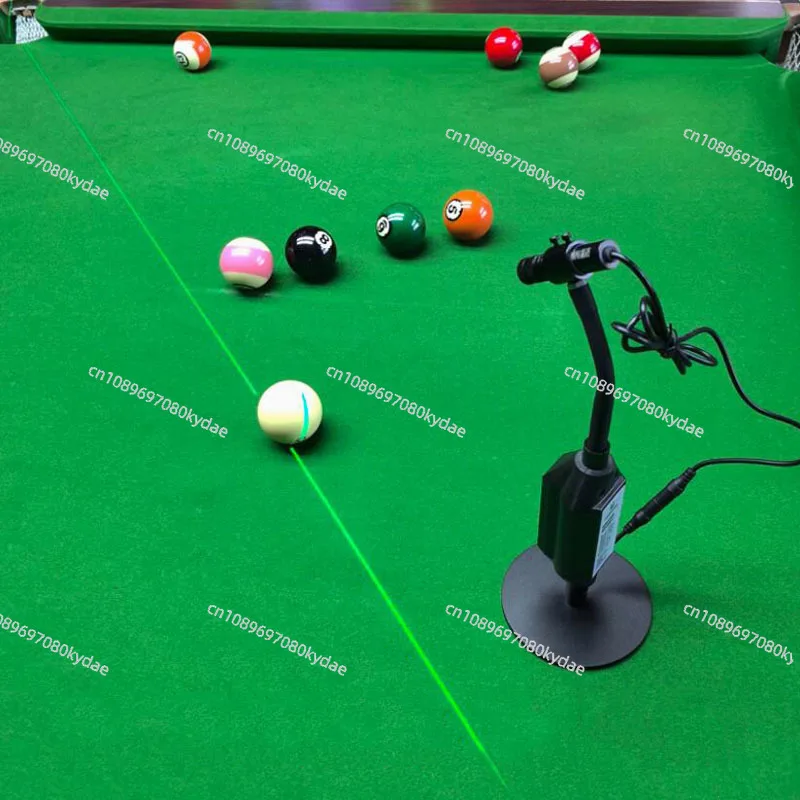 Rechargeable Adjustable Green Laser Cue Sight Portable Billiard Training Aid Precise Shot Positioning Aiming Correction System