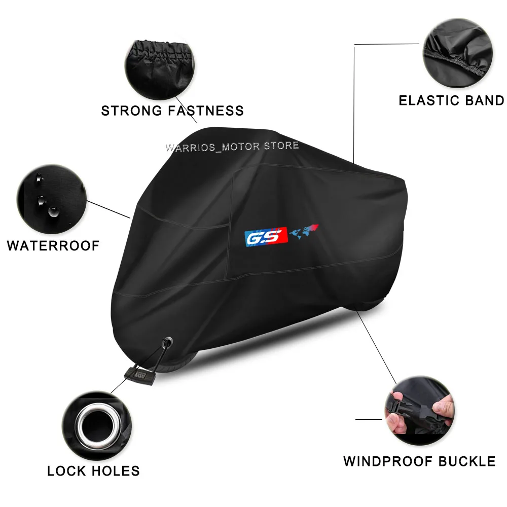 Motorcycle Cover Waterproof UV Protector Rain Cover For BMW F850GS F750GS F 750 850 GS F750 F850 GS 850 750 Adventure 2018-2024 view 3