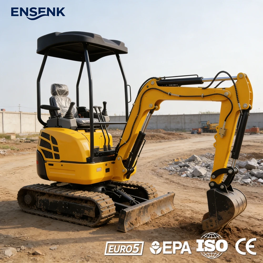 

Engine Europe CE Manufacturer Direct Sales Mini Excavator 1.0Ton Kubota Engine Construction 1.8Ton Agricultural