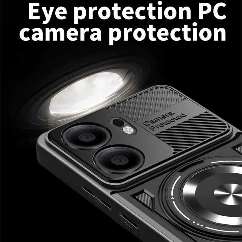 حافظة مدرعة شديدة التحمل لهاتف OPPO Reno 13F 13FS 5G Reno 13 Reno13 Pro F FS غطاء حماية حامل حلقي Fundas Coque Capa #6