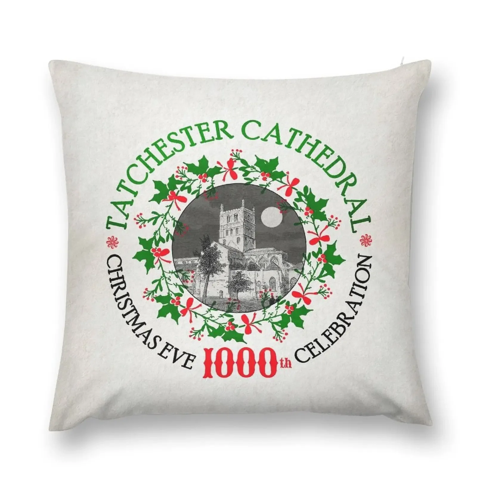TATCHESTER CATHEDRAL (The Box of Delights) Throw Pillow bed pillows Cushions Cover pillow
