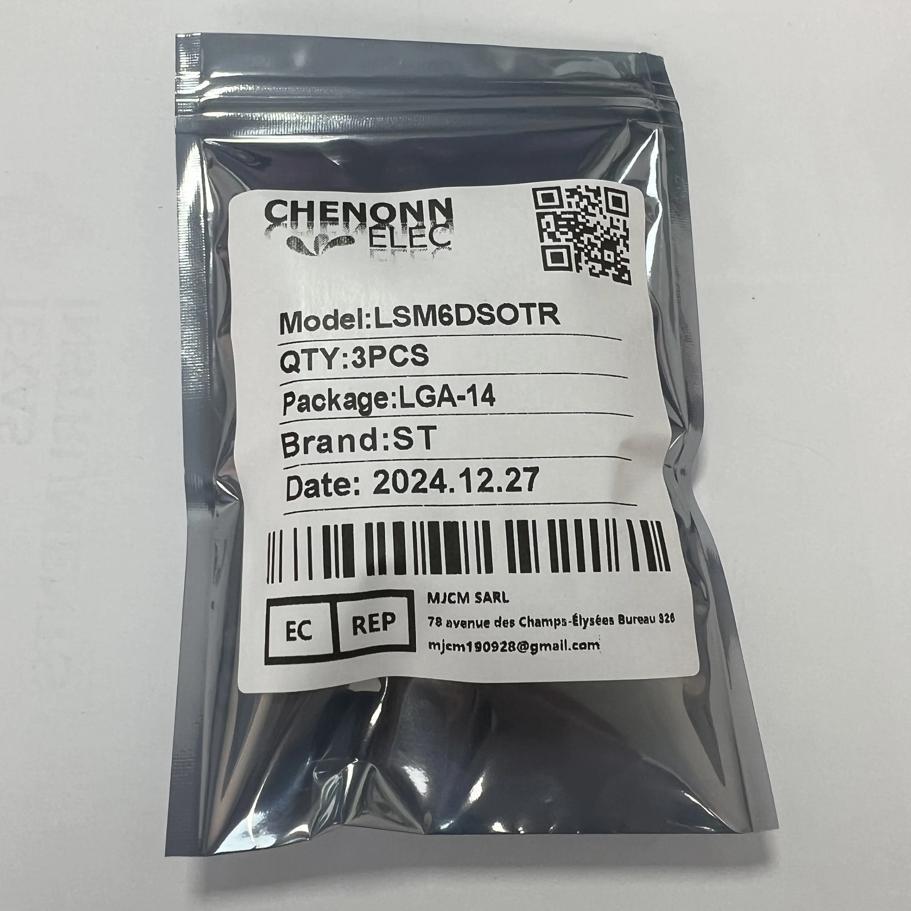 3PCS/LOT LSM6DSOTR (Sensors)