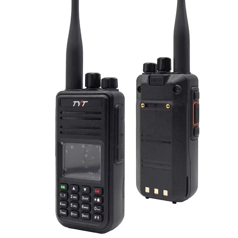 

TYT New MD-UV380 Walkie Talkie Dual Band Radio MD-380 VHF UHF MD380 Digital DMR Two Way Radio Dual Time Dlot Transceiver