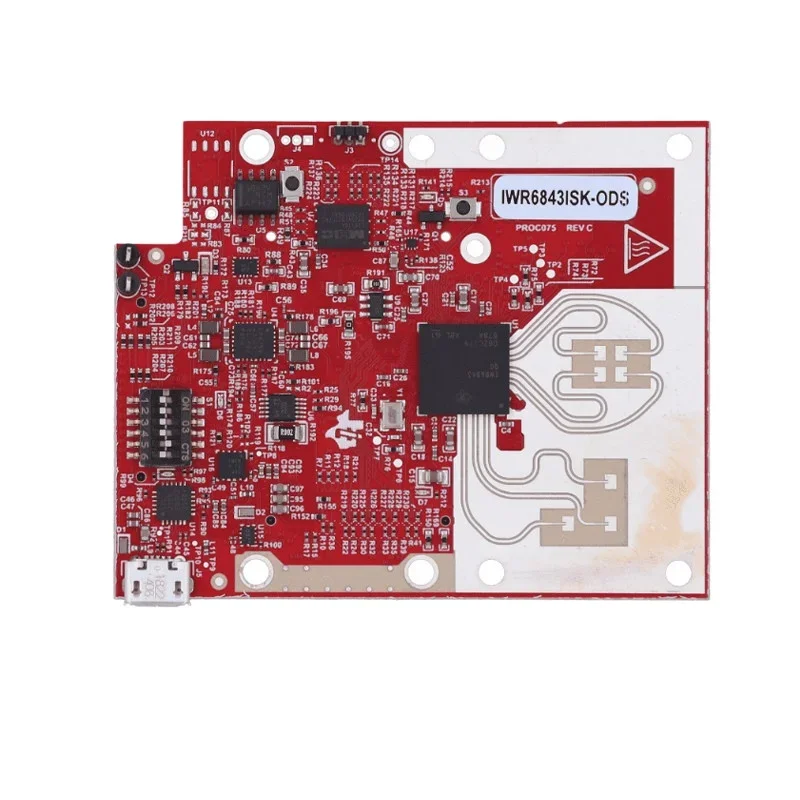 Iwr6843isk-ods ti development board smart millimeter wave top detection sensor ods antenna module