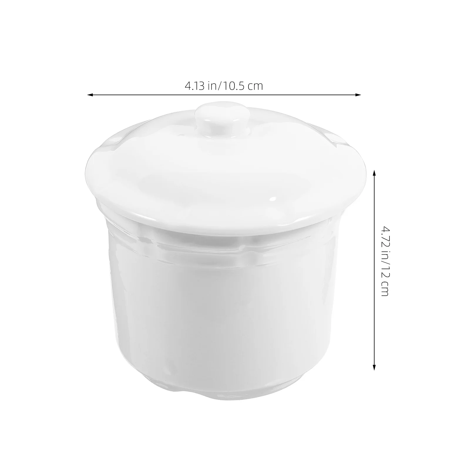 

Ceramic Stew Pot With Lid Premium Soup Bowl For Home Kitchen Use Dishwasher Safe Porcelain Cooking Bowl Stew Container