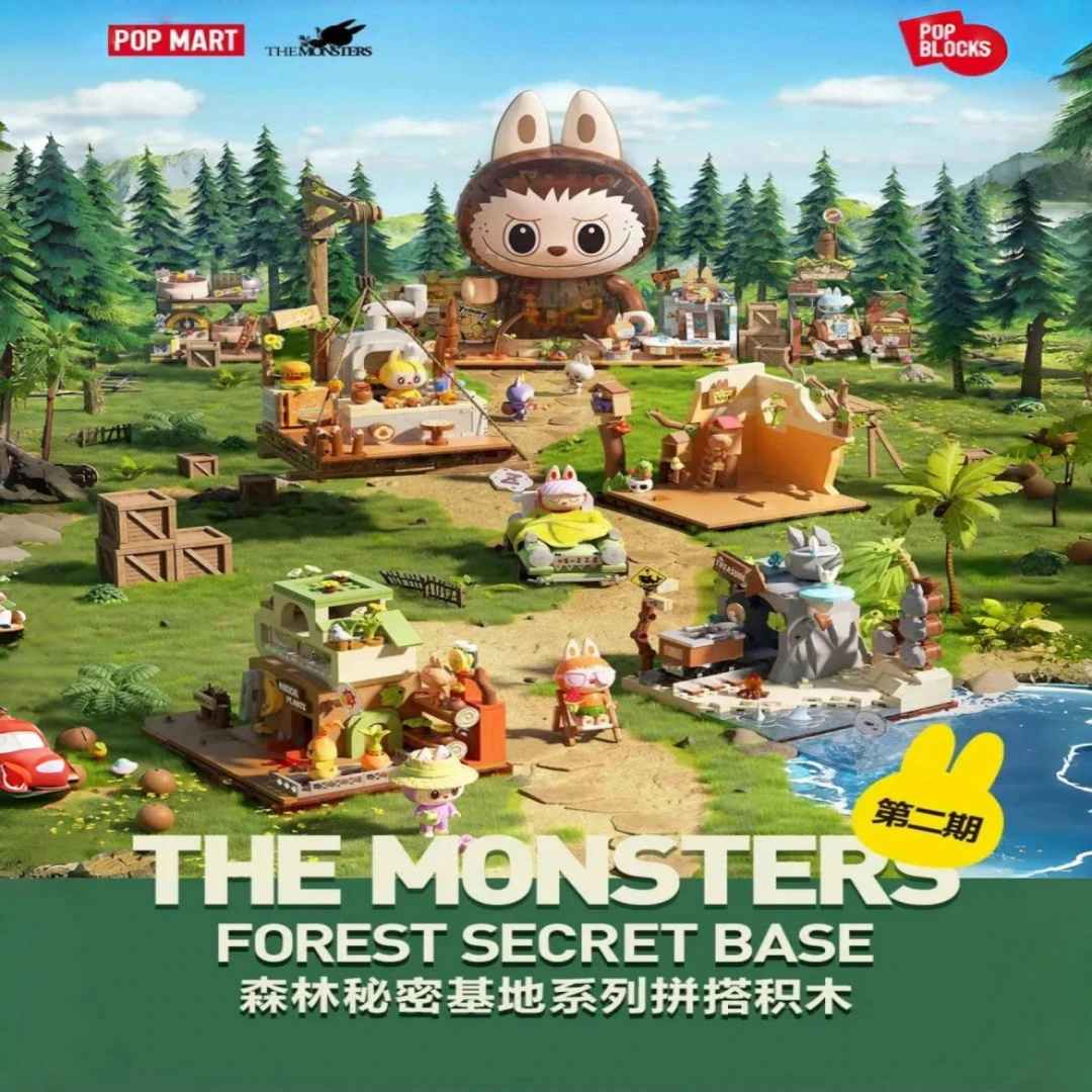 

POP MART The Monsters Forest Secret Base Series Blind Box Toys Mystery Box Mistery Caixa Action Figure Surprise Cute Model