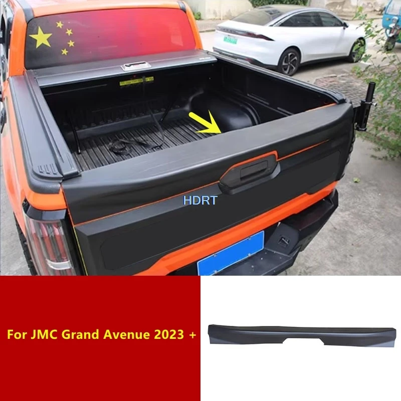 

Car Style Rear Trunk Guard Plate Tail Door Wing Spoiler Cover Accessories For JMC Grand Avenue 2023 + Not Applicable To Flat Box