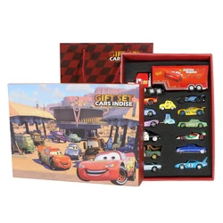 Disney Pixar Cars 2 3 Lightning McQueen Mater Car Toy Gift Set Box Diecast Vehicle  Metal Christmas New Year Gift for Boys