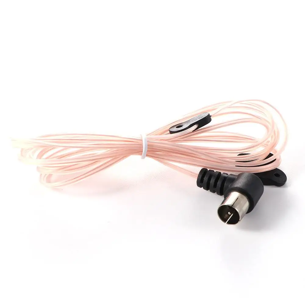 

Use Consumer Electronics HD Aerial Male Type AM/FM F Connector FM Radio Wire Cable T Antennas Dipole Antenna FM Radio Antenna