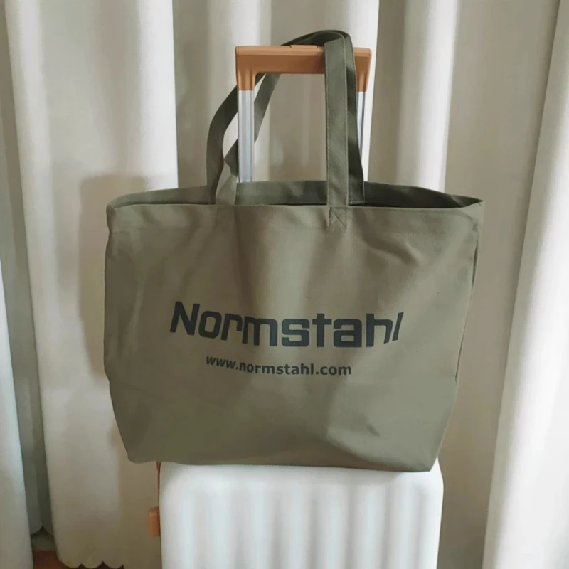 

Good quality Thick canvas bag casual shoulder bag tote bag large capacity open design woman bag
