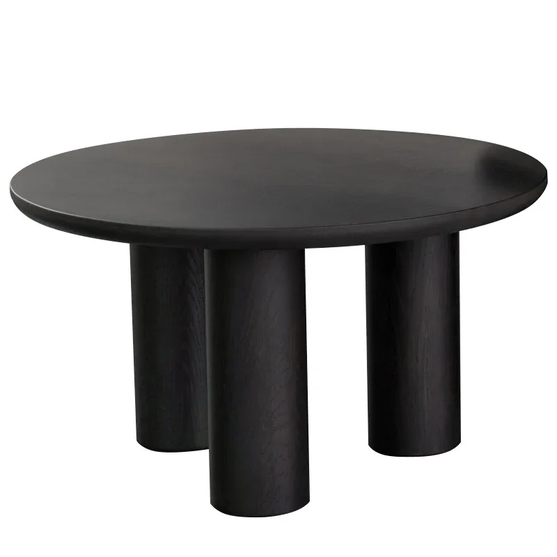 

Solid Wood Tea Table round Combination Sofa Side Table Side Table