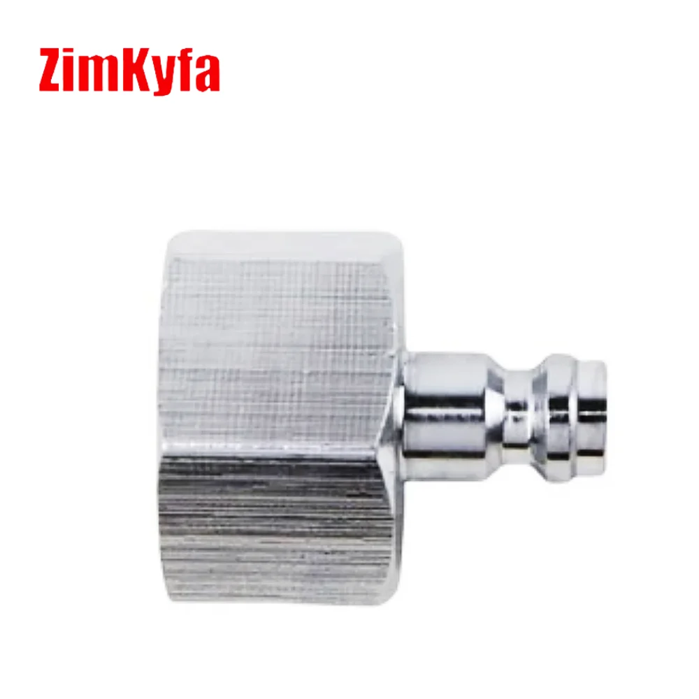 8mm Quick-Disconnect Plug Adapter for Whipped Cream Dispenser, Stainless Steel M22*2 Female Thread