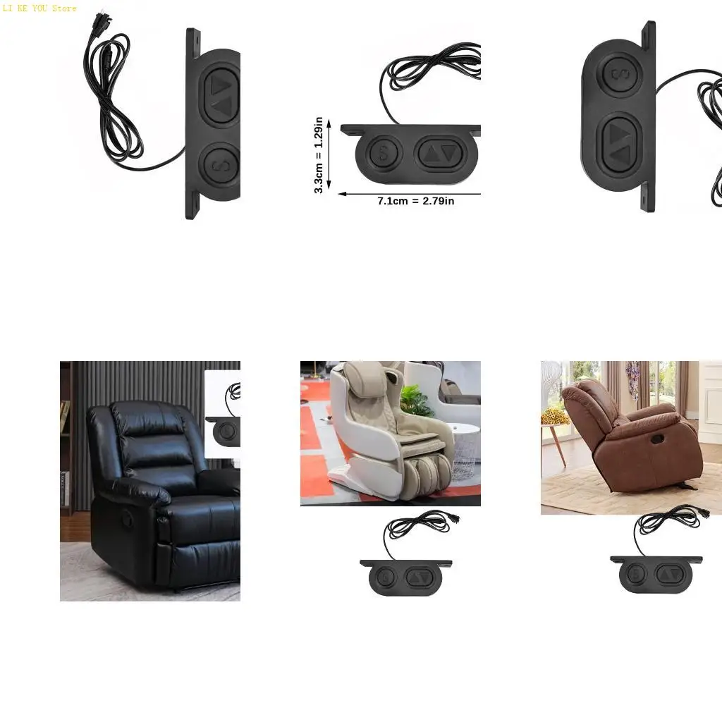 

W3JE Electric Bed Button Controller Desk Lift Controller Electric Lift Bed Switches