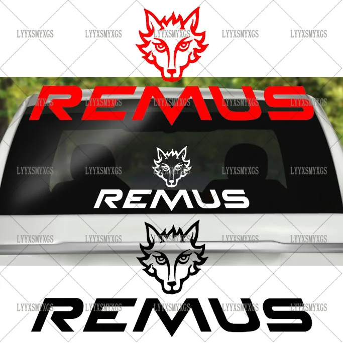 

Self-Adhesive Custom personal taste Remus Car Stickers Waterproof Sunscreen Vinyl Decal PVC Wholesale Car Decoration