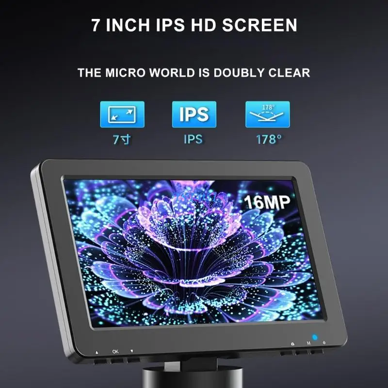 

E15A Practical 7Inch Screen Digital Microscope for Soldering and Inspection Tasks