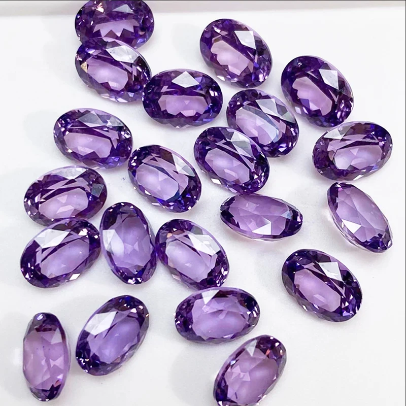 

Лучшие пурпурно-синие лабораторные выращенные сапфировые драгоценные камни овальной огранки лабораторные сапфировые бриллианты с сертификатом AGL для изготовления ювелирных изделий