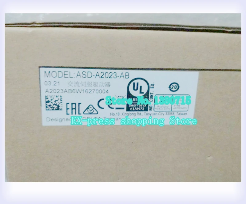 

New Original ASD-A2023-AB 3ph 220V 2KW 9.1A Encoder Resolution 2500ppr AC Sevor Drive