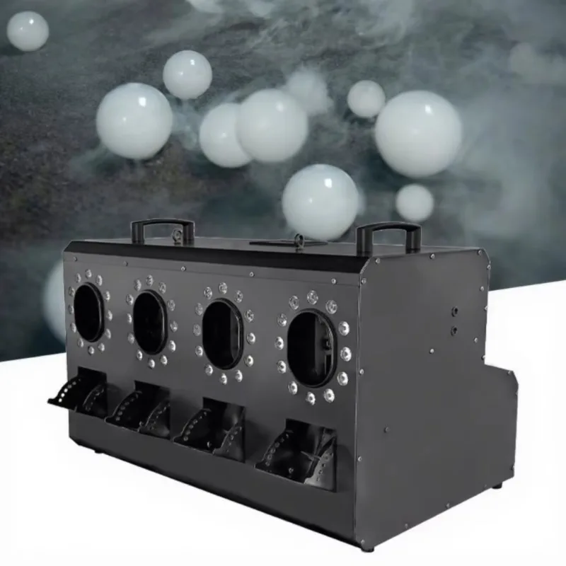 1500W Professional Stage Bubble Fog Machine with Adjustable Fog and Bubble Output