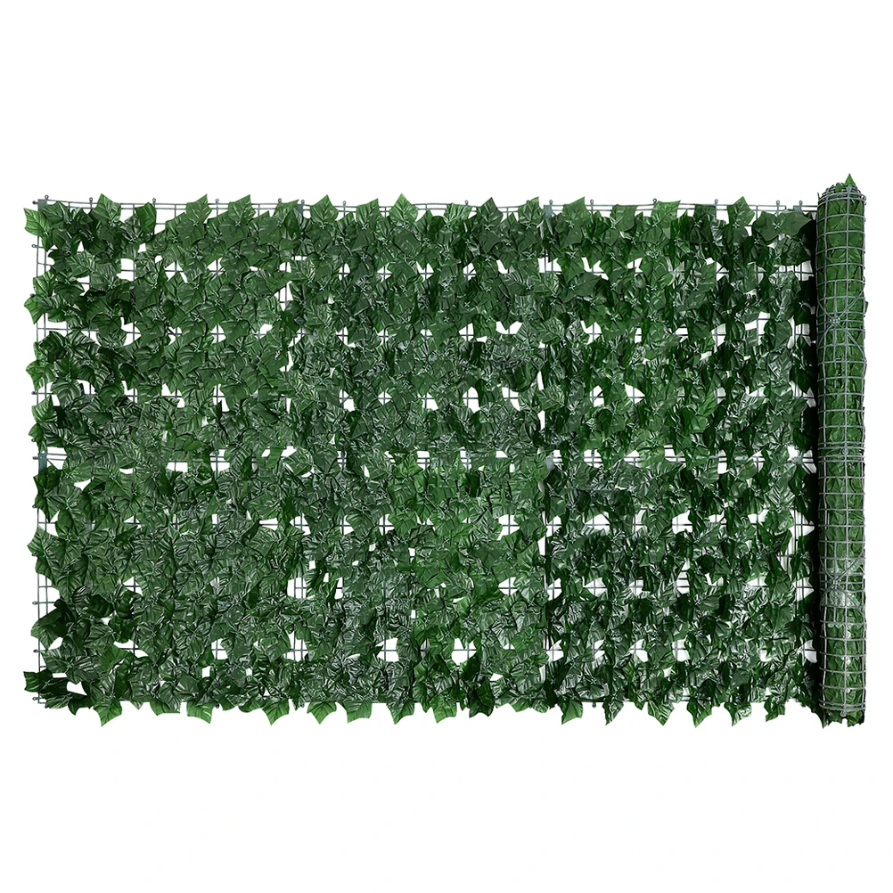 

Vivid Wall Balcony Decor Leaf Artificial Green Plant Balcony Green Plant Wall Fence Artificial Trellis Screening Fence