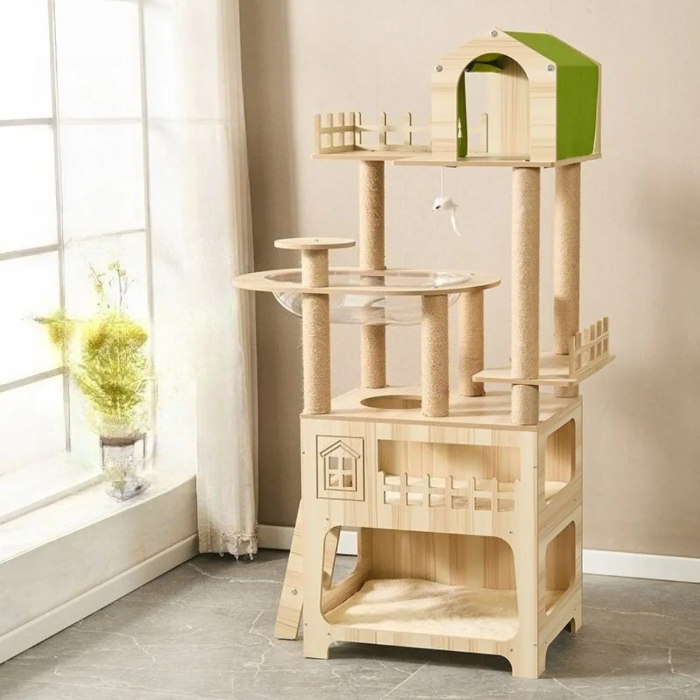 

Scratcher Furniture for Cats Stable and Sturdy Multi-layer Cat Climbing Frame Claw Sharpener Wear-resistant Cat Supplies