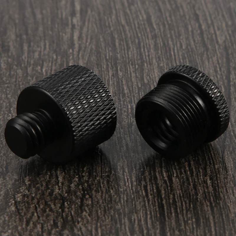 12 قطع هيئة التصنيع العسكري الموضوع محول مجموعة منصة الميكروفون محول 5/8 أنثى إلى 3/8 ذكر و 3/8 أنثى إلى 5/8 ذكر المسمار محول