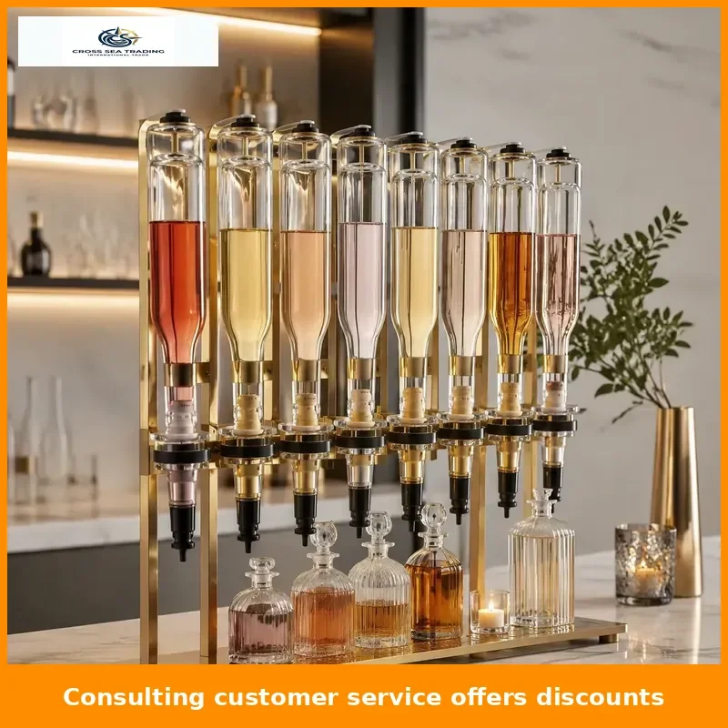 Customized 200ml 500ml 750ml Perfume Bottles Dispenser 6/8/12 Bottles Oil Perfume Bar Dispenser