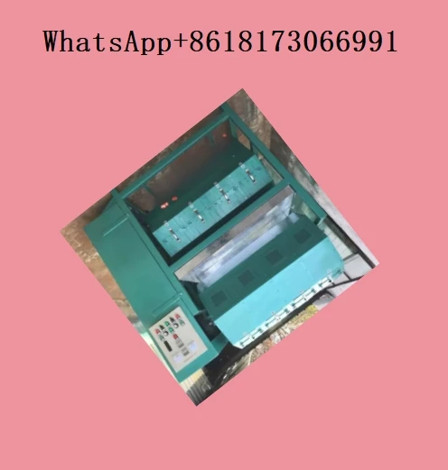 Wooden drum dry polishing machine, drum grinding and polishing machine, octagonal zinc alloy mirror polishing
