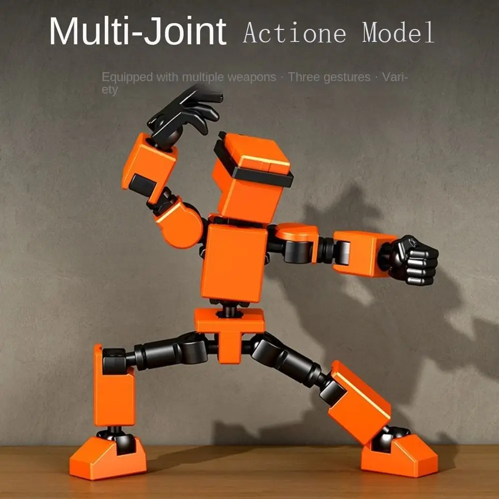Multi-Jointed Multi Joint Movable Model Movable Robot Model Doll 3D Printed Mannequin Action Figure Novelty Shapeshift Robot