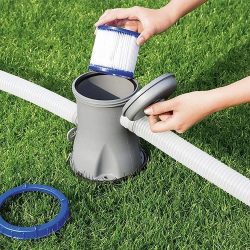 Imagen 2 del producto Filtro de piscina compatible con filtro Bestway tipo I 58093 filtro de spa 3,5 ""X 3,1"" bomba de piscina Flowclear 58381 58511e 300/330 gal/H