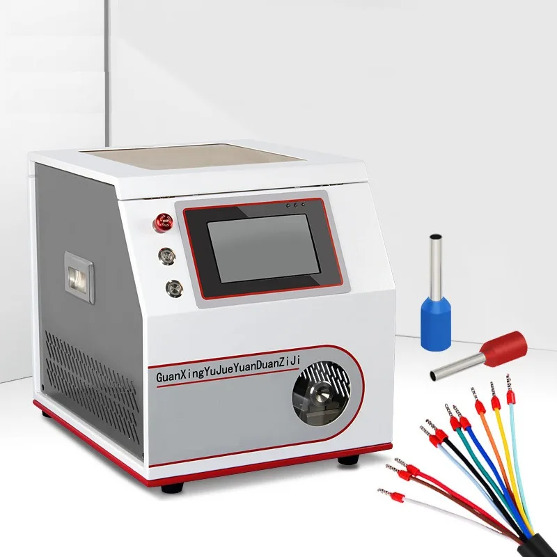 

【Best-Selling】Customize Crimping Terminals And Number Tube Insert Pre-insulated Tube Type Wire Stripping Terminal Crimping Machi