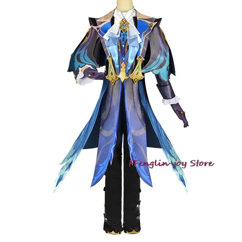 

Neuvillette Cosplay Costume Game Genshin Impact Fontaine Neuvillette Cosplay Men Costume Full Set Carnival Halloween Costume